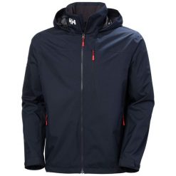 Kurtka uniwersalna męska Helly Hansen Crew. Niebieskie kurtki Helly Hansen, m, bez wzorów, z syntetyku, z kapturem. Za 729.00 zł.