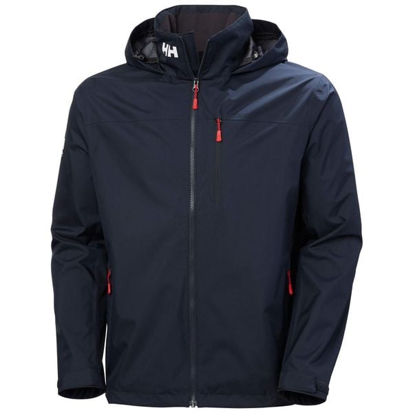 Kurtka uniwersalna męska Helly Hansen Crew. Niebieskie kurtki Helly Hansen, m, bez wzorów, z syntetyku, z kapturem. Za 729.00 zł.
