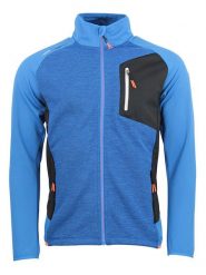 Peak Mountain Kurtka polarowa "Cerin" w kolorze niebieskim rozmiar: XL. Niebieskie kurtki Peak Mountain, xl, bez wzorów, z polaru, bez kaptura. Za 228.95 zł.