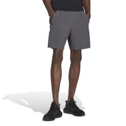 Spodenki fitness cardio męskie ADIDAS. Szorty Adidas, m, bez wzorów, z materiału, sportowe. W wyprzedaży za 99.99 zł.