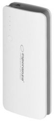 PowerBank Esperanza Radium EMP106WE (8000mAh; microUSB, USB 2.0; kolor biały). Białe powerbanki Esperanza. Za 32.99 zł.