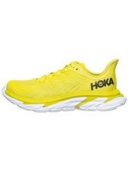 HOKA ONE ONE Buty "Clifton Edge" w kolorze żółtym do biegania rozmiar: 42. Żółte buty do biegania Hoka One One, bez wzorów, z materiału, bez zapięcia, do biegania. Za 300.92 zł.