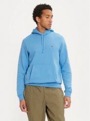 Lacoste Bluza SH9623 Niebieski Regular Fit. Niebieskie bluzy LACOSTE, m, bez wzorów, z bawełny, bez kaptura. Za 199.99 zł.