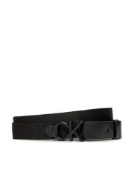 Calvin Klein Pasek Męski Ck Metal Minimal Webbing 30Mm K50K511566 Czarny. Czarne paski CALVIN KLEIN, bez wzorów, z materiału. Za 159.99 zł.