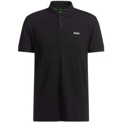 Koszulka polo BOSS Paule czarny (50538100-001). Czarne koszulki polo Boss, m, bez wzorów, bez kołnierzyka, bez ramiączek. Za 339.00 zł.