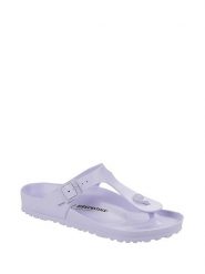 Birkenstock Japonki "Gizeh" w kolorze fioletowym rozmiar: 44. Różowe japonki Birkenstock, bez wzorów. Za 154.45 zł.