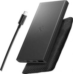 Spigen Essentail EA2210 Power Bank 10000 mAh 22.5W black. Czarne powerbanki . Za 129.90 zł.