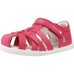 Sandały BOBUX TROPICANA II Rose. Czerwone sandały BOBUX, ze skóry, bez zapięcia. Za 270.99 zł.