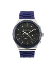 Calvin Klein Zegarek 25200307 Granatowy. Niebieskie, analogowe zegarki CALVIN KLEIN. Za 639.99 zł.