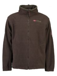 Geographical Norway Kurtka polarowa "Tamazonie" w kolorze brązowym rozmiar: S. Brązowe kurtki Geographical Norway, s, bez wzorów, z materiału, bez kaptura. Za 92.21 zł.