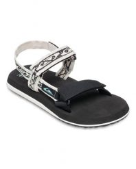 Sandały sportowe dla Mężczyzn MONKEY CAGED. Szare sandały Quiksilver, z gumy, bez zapięcia. Za 139.99 zł.