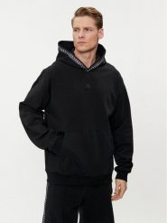 Hugo Bluza Datechi 50510105 Czarny Relaxed Fit. Czarne bluzy Hugo, m, bez wzorów, z bawełny, bez kaptura. Za 419.99 zł.
