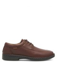 Go Soft Półbuty GARY-02 MI18 Brązowy. Brązowe eleganckie półbuty GO SOFT, bez wzorów, ze skóry, bez obcasa, bez zapięcia. Za 229.99 zł.