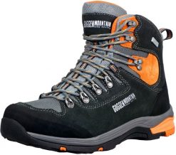 Męskie buty turystyczne wodoodporne z membraną i zamszem. Brązowe buty turystyczne GUGGEN MOUNTAIN, bez wzorów, z gumy, bez zapięcia, trekkingowe. Za 438.48 zł.