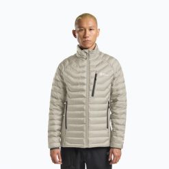Kurtka ocieplana męska Jack Wolfskin Routeburn Pro Ins. Brązowe kurtki Jack Wolfskin, m, bez wzorów, z materiału, bez kaptura. Za 629.99 zł.