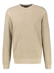 Lerros Sweter w kolorze beżowym rozmiar: XL. Brązowe swetry nierozpinane Lerros, xl, bez wzorów, bez kołnierzyka, bez ramiączek. Za 159.95 zł.