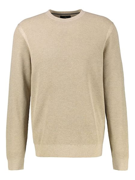 Lerros Sweter w kolorze beżowym rozmiar: XL. Brązowe swetry nierozpinane Lerros, xl, bez wzorów, bez kołnierzyka, bez ramiączek. Za 159.95 zł.