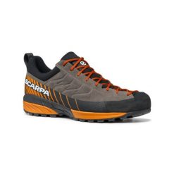 Buty podejściowe męskie turystyczne niskie Scarpa Mescalito. Szare buty turystyczne Scarpa, bez wzorów, bez zapięcia, wspinaczkowe. Za 769.99 zł.