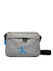 Calvin Klein Saszetka Bold Camera Bag LV04D3117G Szary. Szare saszetki i nerki CALVIN KLEIN, bez wzorów, z materiału. Za 289.99 zł.
