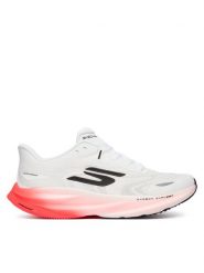 Skechers Buty do biegania 246200/WCRL Biały. Białe buty do biegania Skechers, bez wzorów, z materiału, bez zapięcia, do biegania. Za 569.99 zł.