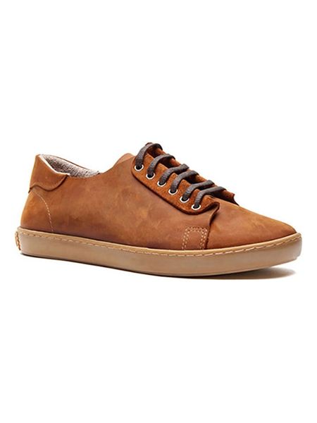 Comfortfusse Skórzane sneakersy w kolorze brązowym rozmiar: 41. Brązowe buty sportowe casual Comfortfüße, bez wzorów, ze skóry, bez zapięcia. Za 257.74 zł.