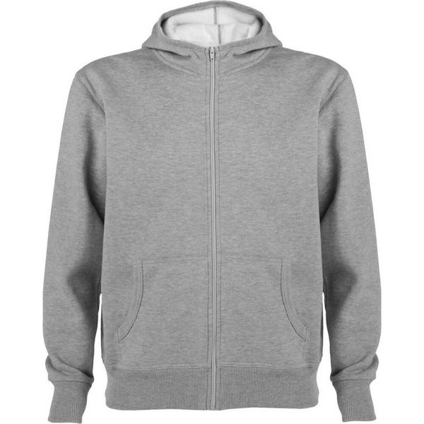 Męska Bluza Z Kapturem Montblanc Heather Full Zip. Szare bluzy z kapturem ROLY, l, bez wzorów, z kapturem. Za 115.99 zł.