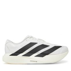 Buty do biegania adidas. Białe buty do biegania Adidas, bez wzorów, bez zapięcia, do biegania. Za 699.99 zł.