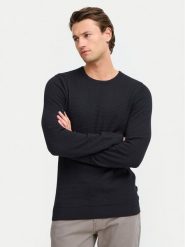 Blend Sweter 20717257 Czarny Regular Fit. Czarne swetry rozpinane Blend, m, bez wzorów, z bawełny, bez kołnierzyka, bez ramiączek. Za 69.99 zł.