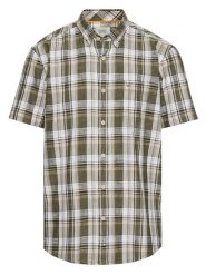 Camel Active Koszula - Regular fit - w kolorze khaki rozmiar: XL. Brązowe koszule Camel Active, xl, bez wzorów, z bawełny, bez kołnierzyka, bez ramiączek. Za 150.37 zł.