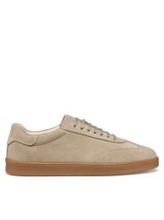 Geox Sneakersy U Regio U45CHC 00022 C5004 Beżowy. Brązowe buty sportowe casual Geox, bez wzorów, ze skóry, bez zapięcia. Za 499.99 zł.