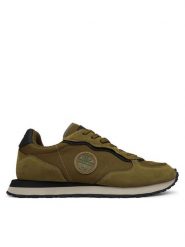 Napapijri Sneakersy Nova NP0A8APL Khaki. Brązowe buty sportowe casual Napapijri, bez wzorów, ze skóry, bez zapięcia. Za 529.99 zł.