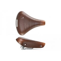 Klasyczne siodełko Selle Royal Ondina. Brązowe sztyblety SELLE ROYAL, bez wzorów, bez obcasa, bez zapięcia. Za 189.00 zł.