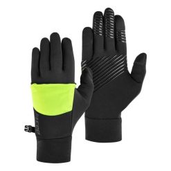 Ciepłe zimowe rękawiczki 2w1 odblaskowe z powłoką touchscreen CEP unisex. Czarne rękawiczki CEP, na zimę, bez wzorów. Za 119.00 zł.