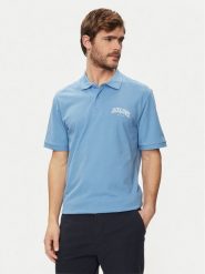 Jack&Jones Polo Josh 12247387 Niebieski Standard Fit. Niebieskie koszulki polo Jack&Jones, m, bez wzorów, z bawełny, bez kołnierzyka, bez ramiączek. Za 69.99 zł.