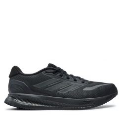 Buty do biegania adidas. Czarne buty do biegania Adidas, bez wzorów, bez zapięcia, do biegania. Za 189.99 zł.