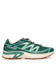 Salomon Sneakersy Xt-Evr M L49154100 Czarny. Czarne buty sportowe casual Salomon, bez wzorów, ze skóry, bez zapięcia. Za 469.99 zł.