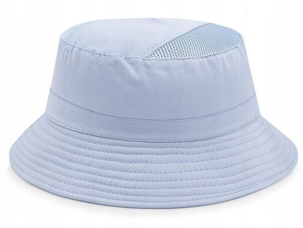 Przewiewny Kapelusz Bucket (Wędkarsko-Działkowy) - Pako Jeans - Błękit. Niebieskie kapelusze Pako Jeans, bez wzorów, z bawełny. Za 49.99 zł.
