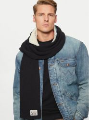 Levi's® Szalik 235939-6-59 Czarny. Czarne szaliki bez wzorów, z bawełny. Za 199.99 zł.