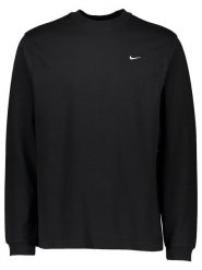 Nike Koszulka "Solo Swoosh" w kolorze czarnym rozmiar: XS. Czarne bezrękawniki Nike, xs, bez wzorów, bez kołnierzyka, bez ramiączek. Za 110.55 zł.