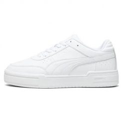 Buty do chodzenia męskie Puma Ca Pro Sport Lth. Białe buty sportowe casual Puma, bez wzorów, z materiału, bez zapięcia. Za 419.00 zł.