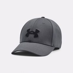 Czapka z daszkiem dla mężczyzn Under Armour Blitzing adj. Czarne czapki z daszkiem Under Armour, bez wzorów. Za 83.99 zł.