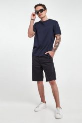 Spodenki męskie Rudo JOOP! JEANS. Brązowe szorty JOOP! Jeans, m, bez wzorów, z jeansu. W wyprzedaży za 335.30 zł.