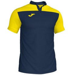 Koszulka polo do tenisa męska Joma Hobby II. Niebieskie koszulki polo Joma, m, bez wzorów, bez kołnierzyka, bez ramiączek. W wyprzedaży za 120.10 zł.