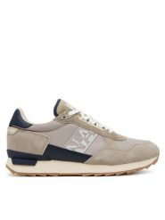 Napapijri Sneakersy Stab NP0A4IQI Beżowy. Brązowe buty sportowe casual Napapijri, bez wzorów, z materiału, bez zapięcia. Za 379.99 zł.