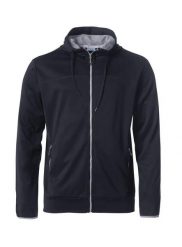 Clique Bluza z kapturem Ottawa z miękkiego poliestru. Niebieskie bluzy z kapturem CLIQUE, m, bez wzorów, z kapturem. Za 245.15 zł.