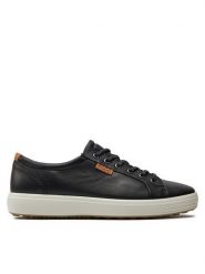 ECCO Sneakersy Soft 7 43000401001 Czarny. Czarne buty sportowe casual ecco, bez wzorów, ze skóry, bez zapięcia. Za 419.99 zł.