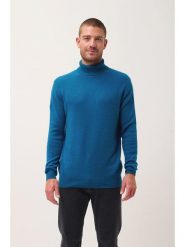 Just Cashmere Kaszmirowy golf "Sacha" w kolorze niebieskim rozmiar: M. Niebieskie golfy Just Cashmere, m, bez wzorów, z kaszmiru, bez ramiączek. Za 483.17 zł.