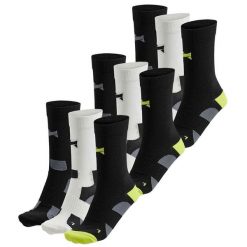 Skarpety kolarskie Xtreme Crew, 9 par, Multi Czarne. Czarne skarpety XTREME SOCKSWEAR, bez wzorów. Za 199.42 zł.