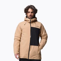 Kurtka narciarska męska Columbia Winter District III. Brązowe kurtki narciarskie i snowboardowe Columbia, m, bez wzorów, narciarskie. Za 849.99 zł.