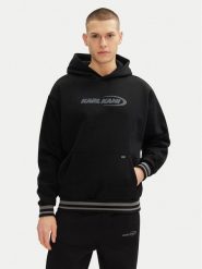 Karl Kani Bluza Ellipse 60210341 Czarny Regular Fit. Czarne bluzy Karl Kani, l, bez wzorów, z bawełny, bez kaptura. Za 179.99 zł.